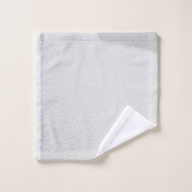 Mur en béton blanc (Gant de toilette)