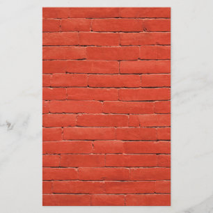 Mur rouge orange
