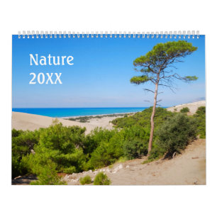 Mural 12 mois Calendrier de la nature