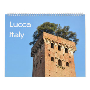 Mural 12 mois Lucca, Italie Calendrier photo