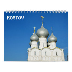 Mural 12 mois Rostov, Russie Calendrier photo
