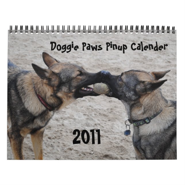 Mural 2011 - Calendrier de pin-up de pattes de (Protection)