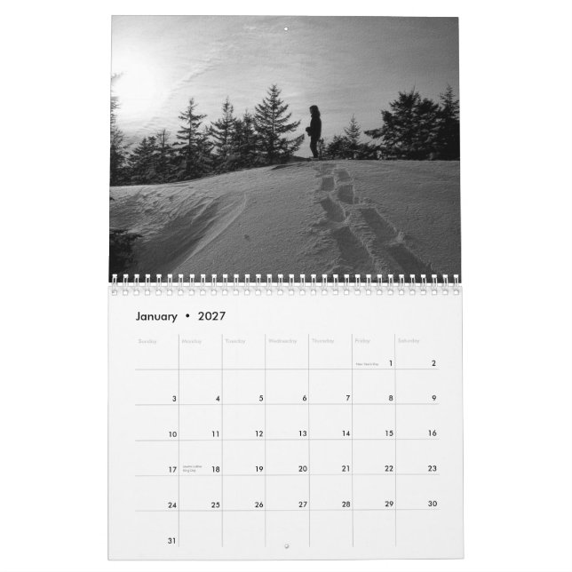 Mural 2011 calendrier d'images de Downeast - 2 (Jan 2027)