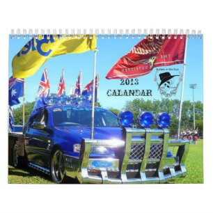 Mural 2013 balles dans le calendrier de club d'Ute