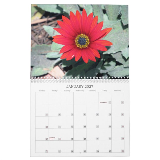 Mural 2013 calendrier - nature (Jan 2027)