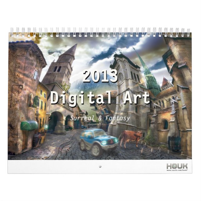 Mural 2013 Digital Surreal & Imaginaire Art - Calendrier (Protection)