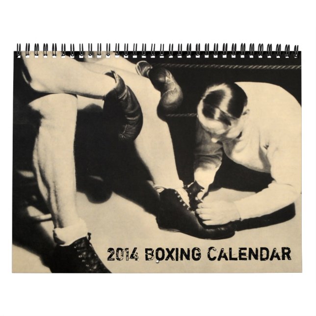 Mural 2014 boxes vintages folâtrent le calendrier (Protection)