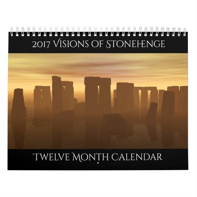 Mural 2017 visions de calendrier de Stonehenge (Protection)