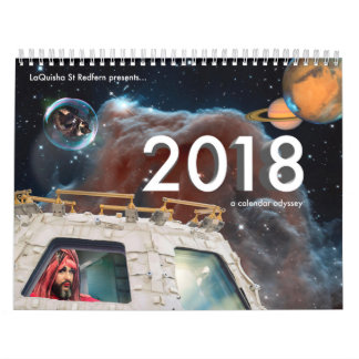 Mural 2018 une odyssée de calendrier