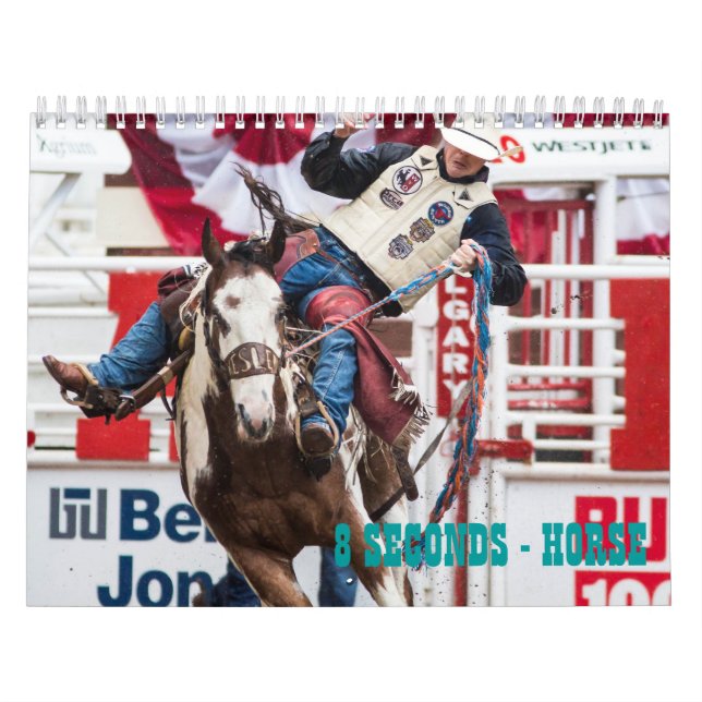 MURAL 8 SECONDES - CALENDRIER DE CHEVAL (Protection)