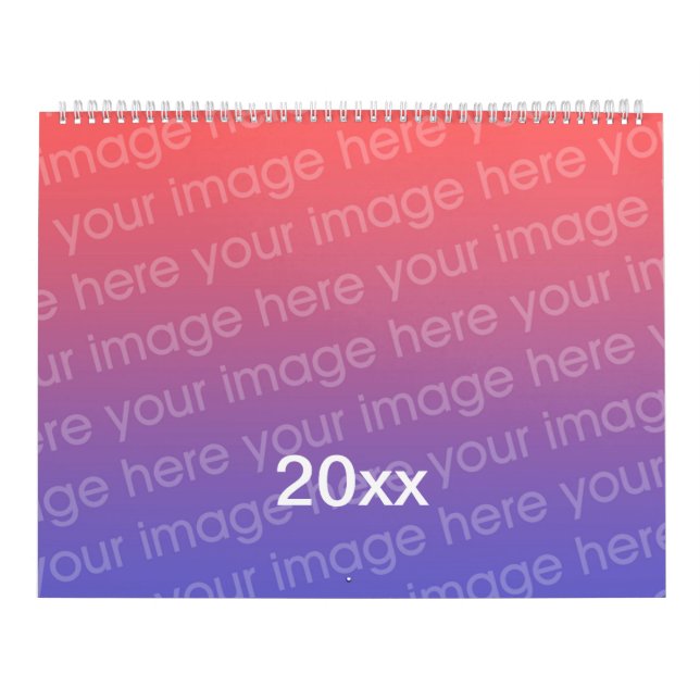 Mural Ajouter une photo Créer votre propre calendrier po (Protection)