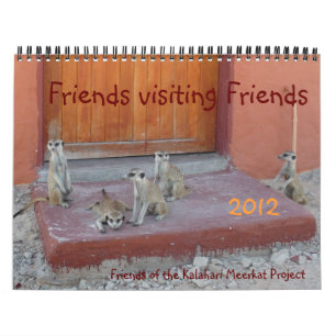 Mural Amis rendant visite à des amis - calendrier 2012