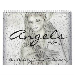 Mural Anges - un calendrier d'ArtBySonya 2014