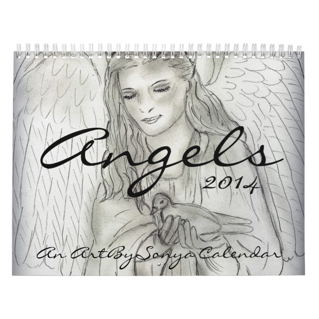 Mural Anges - un calendrier d'ArtBySonya 2014 (Protection)