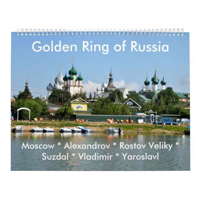 Mural Anneau d'or de la Russie calendrier photo (Protection)