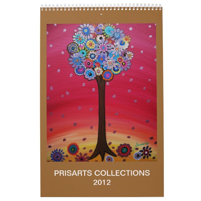 MURAL ARBRE DE PRISARTS DU CALENDRIER 2012 DE PEINTURES (Protection)