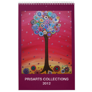 MURAL ARBRE DE PRISARTS DU CALENDRIER 2012 DE PEINTURES