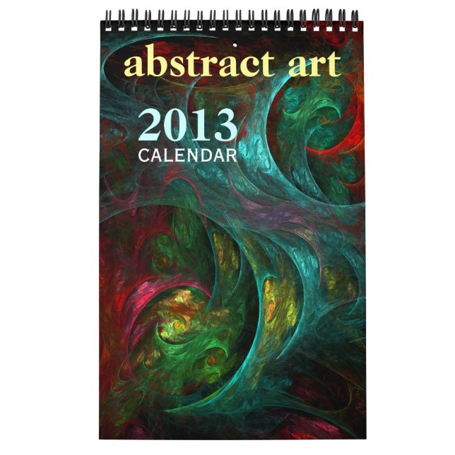 Mural Art abstrait Calendrier d'art fin 2013 (Mini) (Protection)