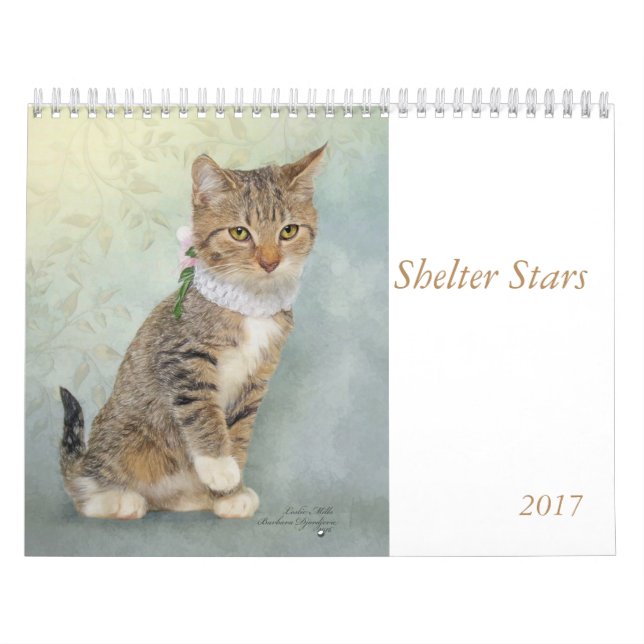 Mural Art de calendrier comportant des animaux d'abri (Protection)