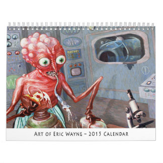 Mural Art de calendrier d'Éric Wayne 2015