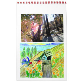 Mural Art et photographie Calendrier 24 mois