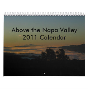 Mural Au-dessus du calendrier de Napa Valley