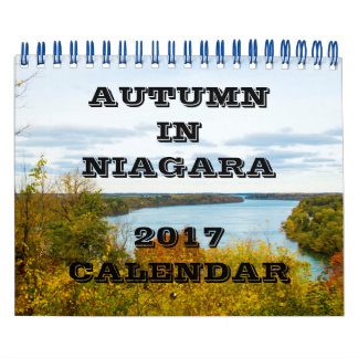 Mural Automne dans le calendrier Niagara