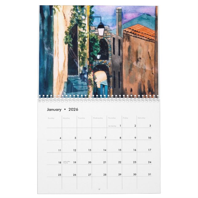 Mural Aventures de CMCarlson dans le calendrier de (Jan 2026)