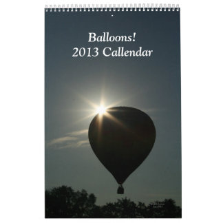 Mural Ballons du calendrier 2013