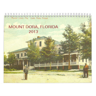 Mural Bâti Dora, calendrier vintage de carte postale de