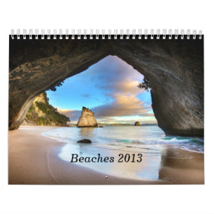 Mural Beau calendrier des photographies de scène de