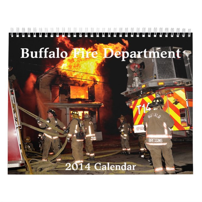 Mural Buffalo, calendrier de NY FireDepartment 2014 (Protection)