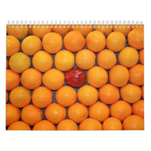 Mural Calendrier 14 de fruit et de nourriture