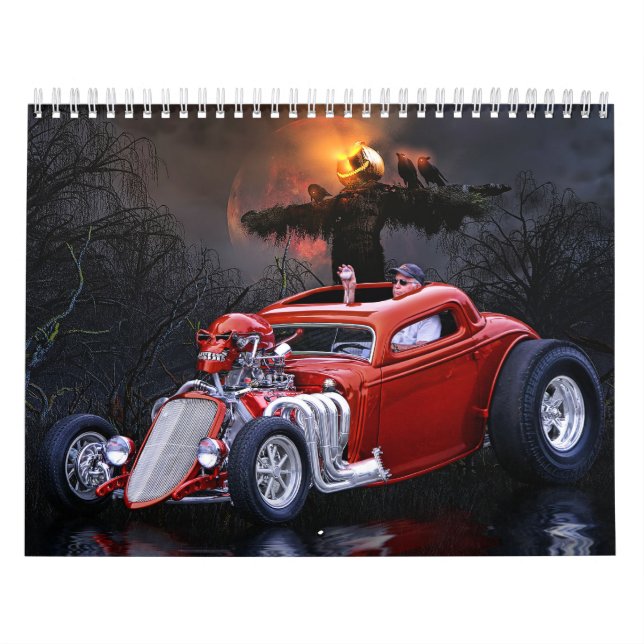 Mural Calendrier 1 de hot rod (Protection)