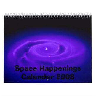 Mural Calendrier 2008 d'événements de l'espace