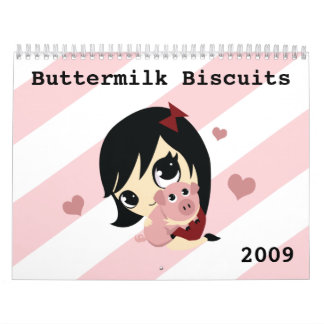 Mural Calendrier 2009 de biscuits de babeurre