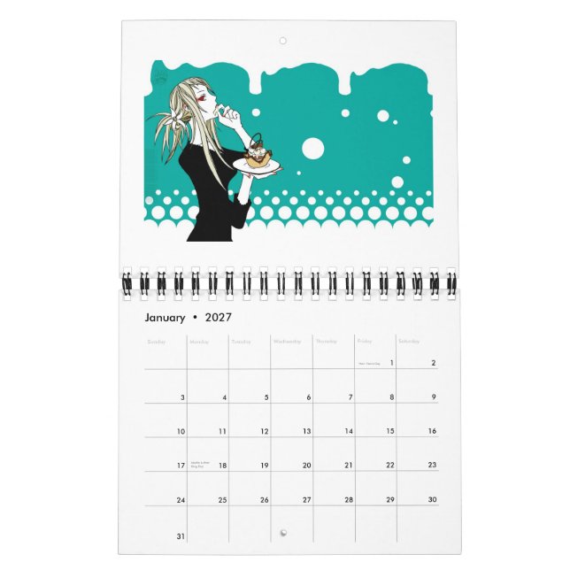 Mural Calendrier 2009 JJChopper (Jan 2027)