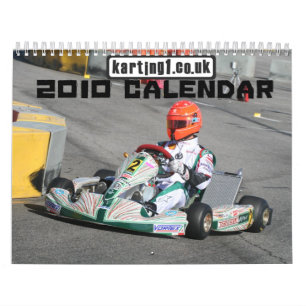 Mural Calendrier 2010 de Karting par Karting1.co.uk