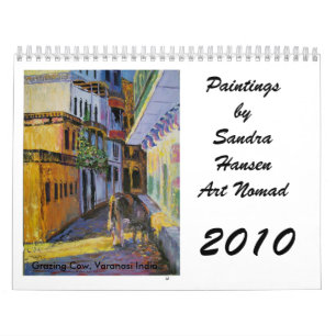 Mural Calendrier 2010 de paysage par Sandra Hansen