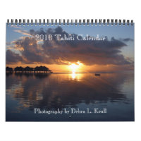 Calendrier 2010 du Tahiti