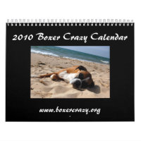 Calendrier 2010 fou de boxeur