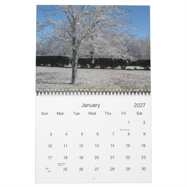 Mural Calendrier 2011 (Jan 2027)