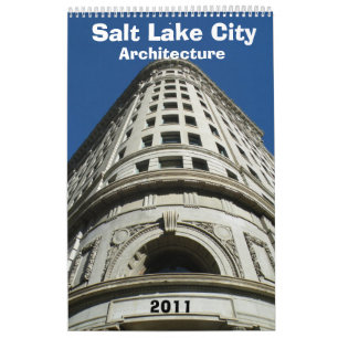 Mural Calendrier 2011 d'architecture de Salt Lake City