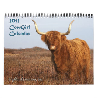 Mural Calendrier 2011 de cow-girl