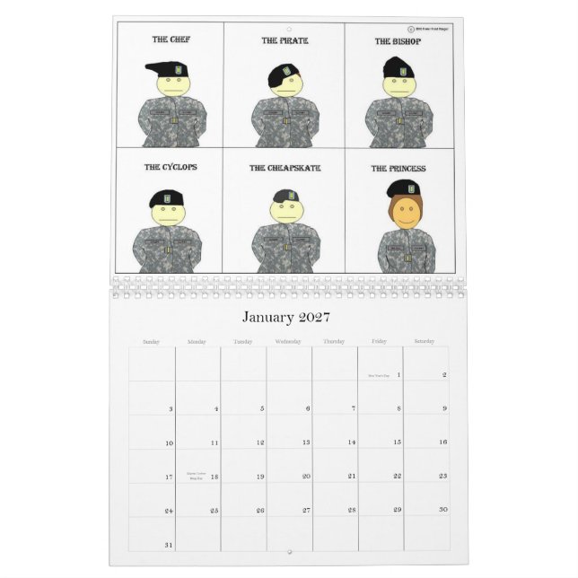 Mural Calendrier 2011 de garde forestière de Power Point (Jan 2027)