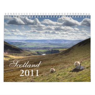 Mural Calendrier 2011 de paysage de l'Ecosse