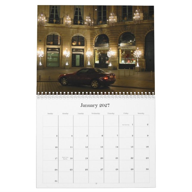 Mural Calendrier 2011 de SLKWorld (Jan 2027)