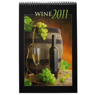 Mural Calendrier 2011 de vin
