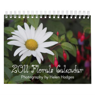 Mural Calendrier 2011 floral
