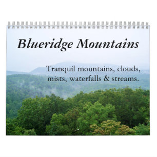 Mural Calendrier 2011 : Tranquille Blue Ridge Mountains